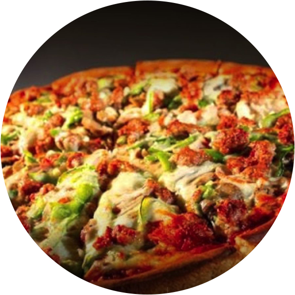 Rated Best Pizza by Restaurant Guru - The House Special at Golden Pizza